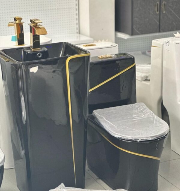 Set Baño Negro