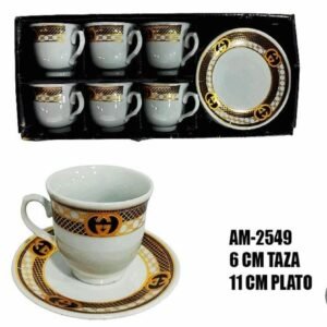 Juego de tazas